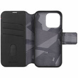 Decoded Detachable Wallet  Skórzana Obudowa Ochronna Do Iphone 15 Pro Kompatybilna Z Magsafe (Black)