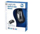 Logilink Ratón Usb Optical Scroll 800dpi Negro
