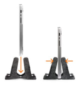 Durable Laptop Mänder Effect -3kg 13-17'' Vertikal Pet-Filz Anthrazit
