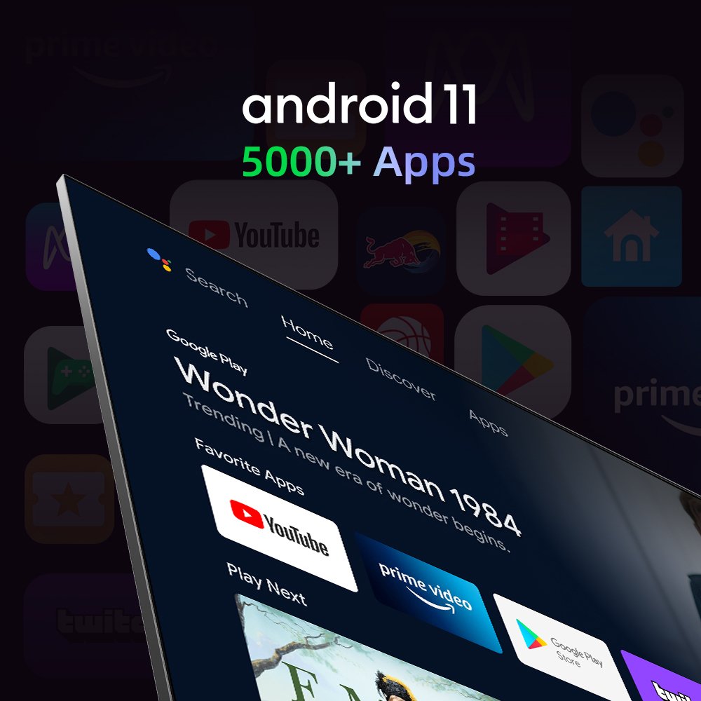 Chiq U55qm8v, Tv Qled Negro