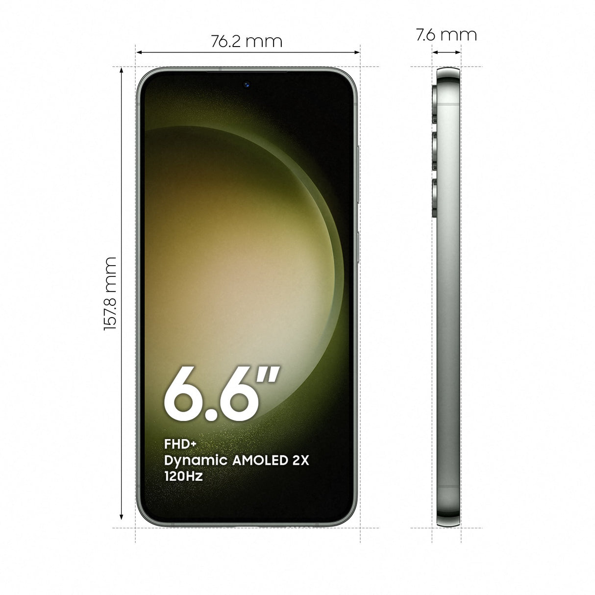 EAN 8806094725766 - Samsung Galaxy S23+ SM-S916B 16,8 cm (6.6") SIM doble Android 13 5G USB Tipo C 8 GB 512 GB 4700 mAh Verde imagen 3