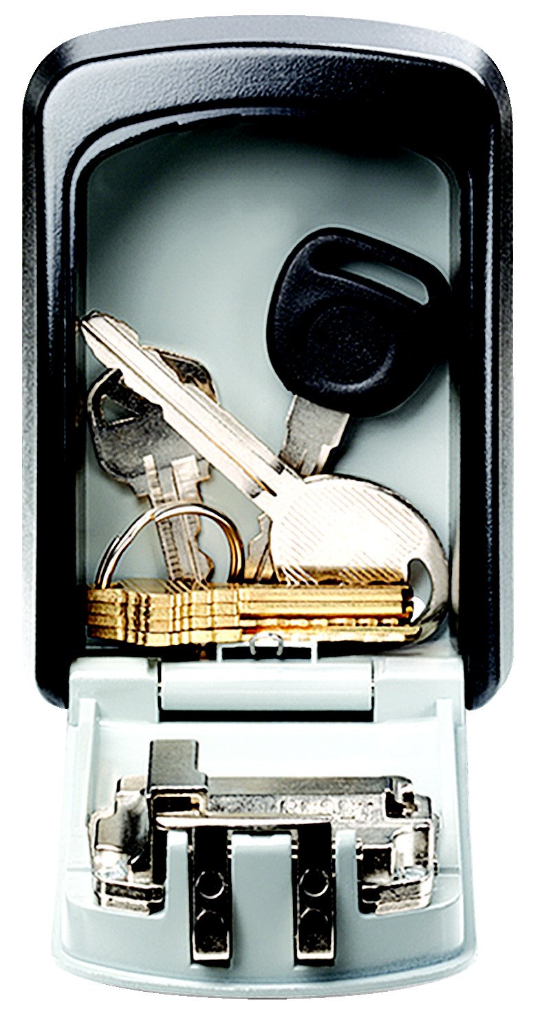 EAN 3520190923493 - MASTER LOCK 5401EURD caja portallaves y organizador Metal Negro, Gris imagen 2