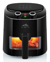 EAN 8590393343706 - Eta Vista Sencillo 4,3 L Independiente 1300 W Freidora de aire caliente Negro imagen 1