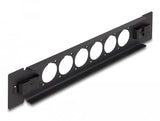 Delock Panel De Conexión Tipo-D De 10?, 6 Puertos, Sin Herramientas, Negro