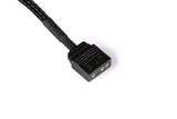 Alfacool Y Divisor De Cable Argb 3 Pines En 2x 3 Pines, 60 Cm De Negro, Incluido El Conector 18706