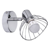 Activejet Gizel Aplique De Techo Simple Cromo E14 Foco Para Salón
