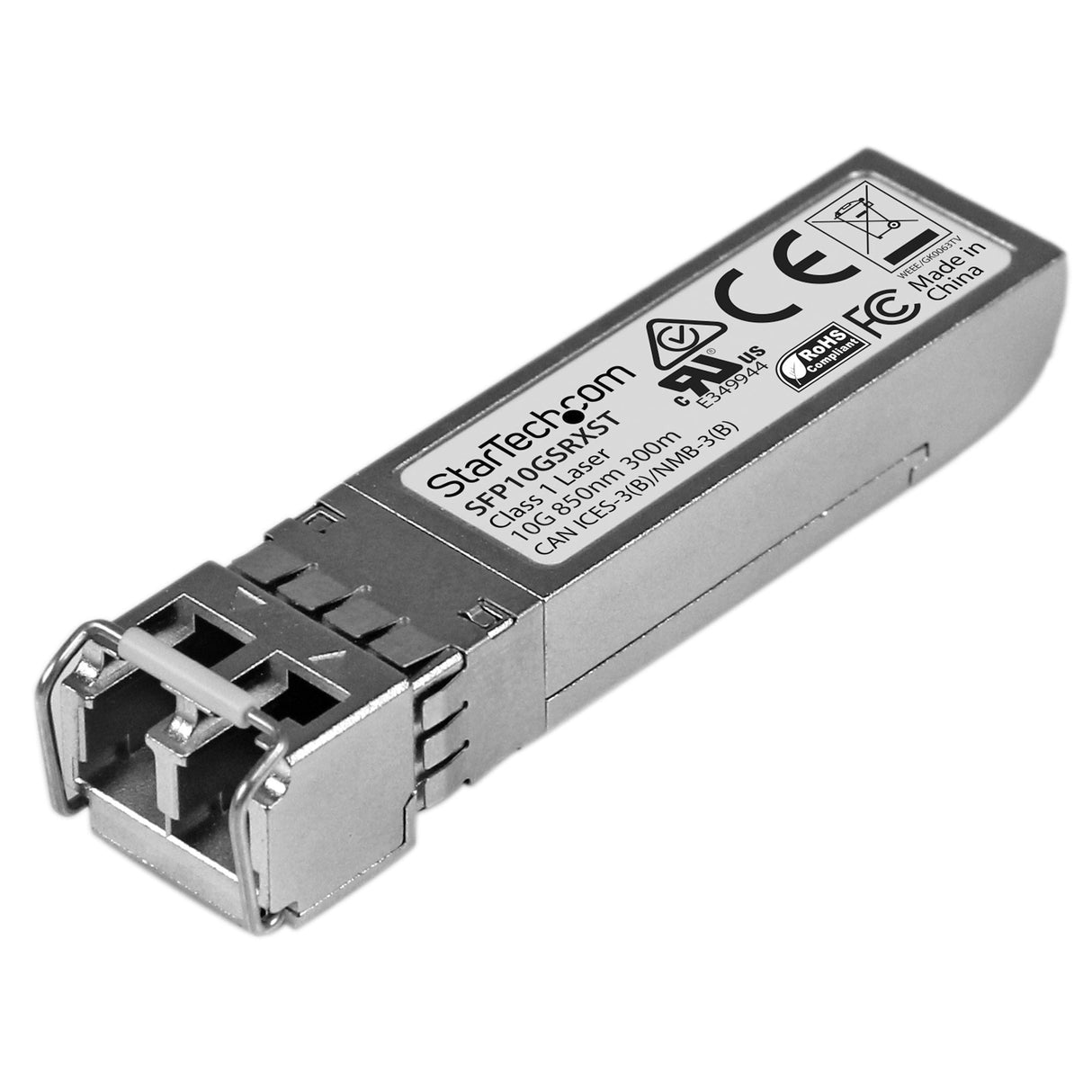 Startech.Com Módulo Sfp+ Compatible Con Cisco Sfp-10g-Sr-X - Transceptor De Fibra Óptica 10gbase-Sr - Sfp10gsrxst