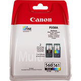 EAN 8714574662978 - Canon PG-560/Cl-561 cartucho de tinta 2 pieza(s) Original Rendimiento estándar Negro, Cian, Magenta, Amar imagen 1
