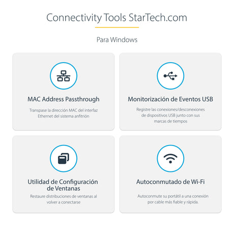 EAN 65030899499 - StarTech.com 154B-USBC-MULTIPORT base para portátil y replicador de puertos Alámbrico USB 3.2 Gen 1 (3.1 Ge imagen 13