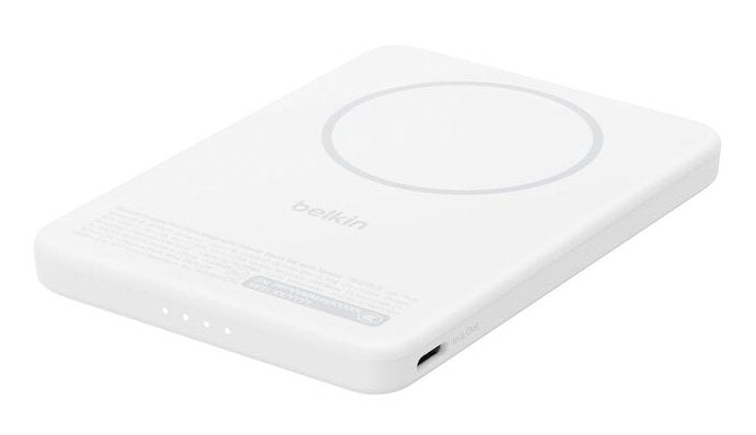 Belkin Boostcharge Slim Magn.Pb 5000mah Qi2 Fold.Wh. Bpd011hqwh