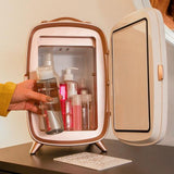 Cecotec Coolingbeauty 6000 Mirror Nevera Para Cosmeticos Con Espejo - 6l - Luz Led Con 3 Intensidades - Silencioso -
