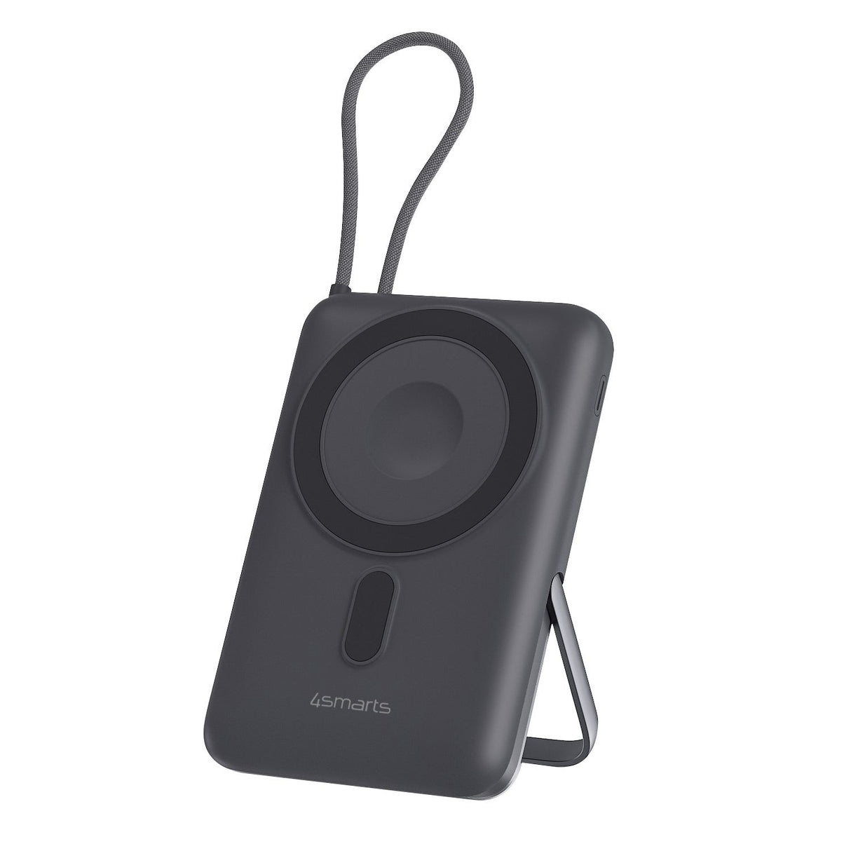 Cargador Inalámbrico 4smarts Enterprise Pocket 10000 Mah  Gris