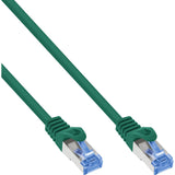 Inline® Patch Cable, Cat.6a, S/Ftp, Tpe (Lszh), Cca, Green, 1m