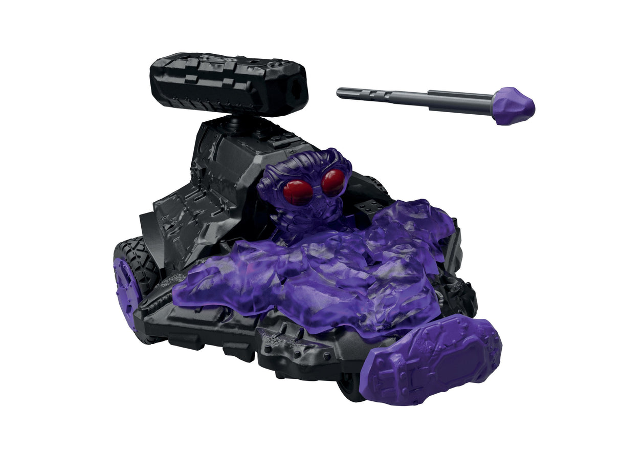 Schleich Eldrador Criaturas Shadow Düsenjet Vehículo Con Mini Cretaure, Personaje 42667