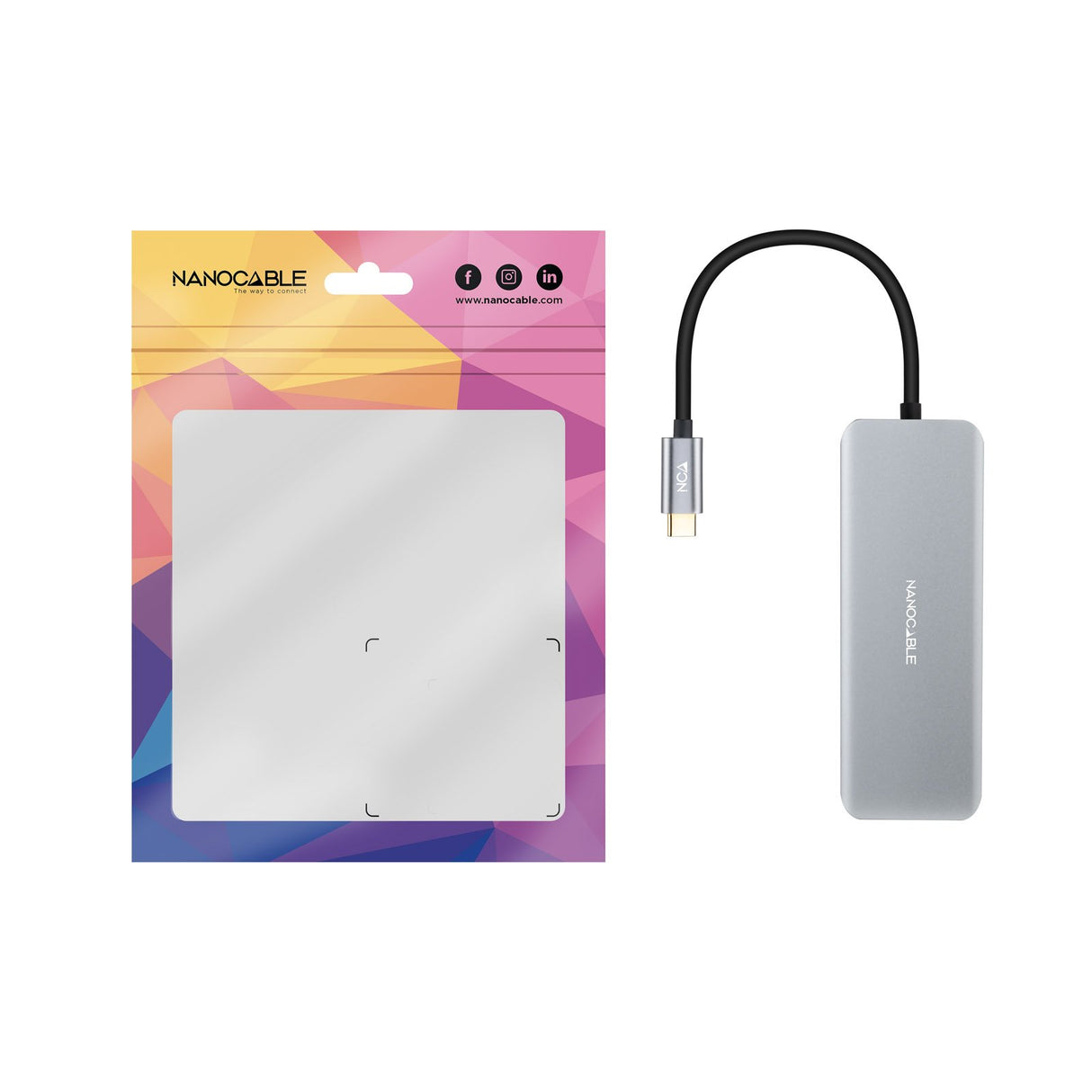 EAN 8433281014329 - Nanocable 10.16.1006 base para portátil y replicador de puertos Alámbrico USB 3.2 Gen 1 (3.1 Gen 1) Type- imagen 3