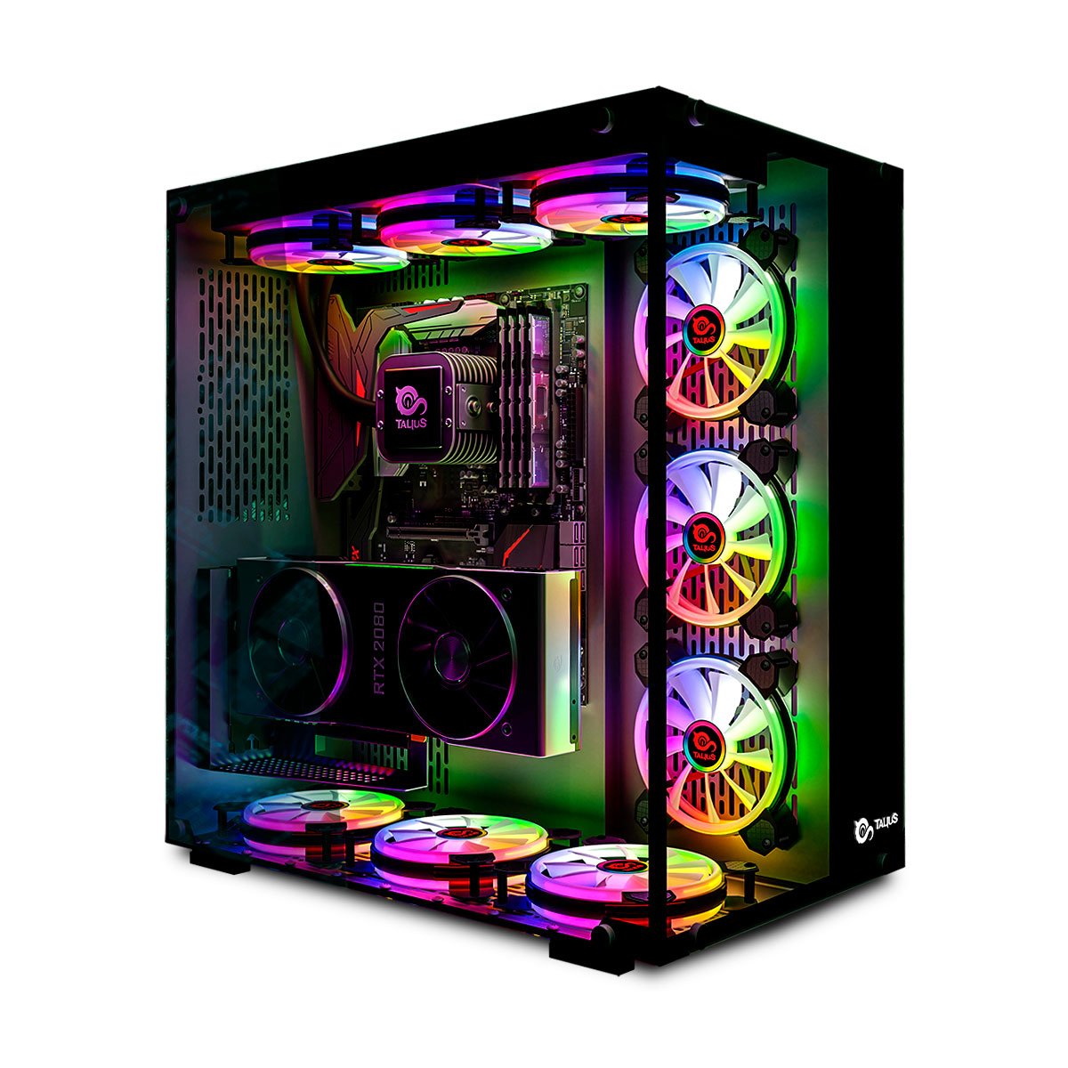 EAN 8436550234268 - TALIUS Cronos Escritorio Negro imagen 2