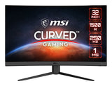Monitor Msi G32c4x 31.5" Va Fhd Curvo 1500r 300cd M2 250hz 1ms Hdmix2 Dp