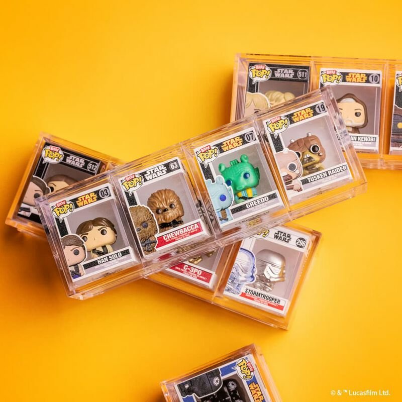 Blister 4 Figuras Bitty Pop Star Wars Han Solo