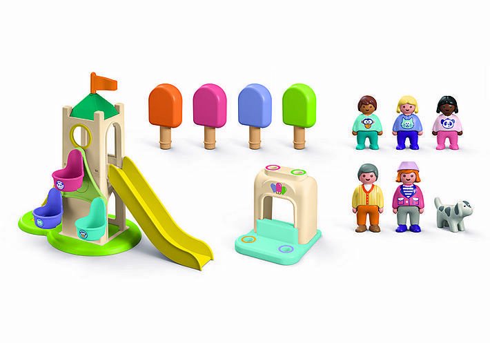 Playmobil 71703 Junior: Torre De Aventuras Con Puesto De Helados  71703