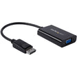 EAN 0065030861557 - StarTech.com DP2VGAA adaptador de cable de vídeo 0,184 m Negro imagen 1