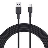 Aukey Cb-Nac1 Cable Usb-C Type-C Power Delivery Pd 60w 3a 1m Nylon Negro