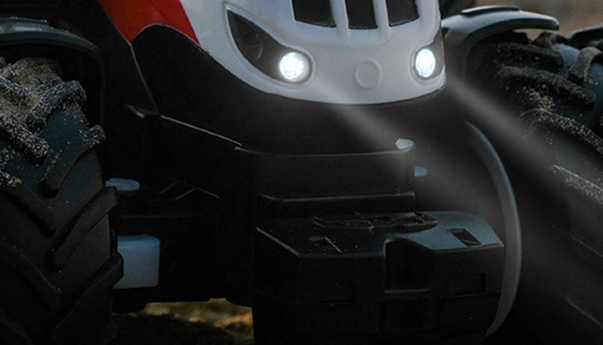 Amewi Rc Traktor Mit Viehtransporter Liion 500mah Blanco/6+