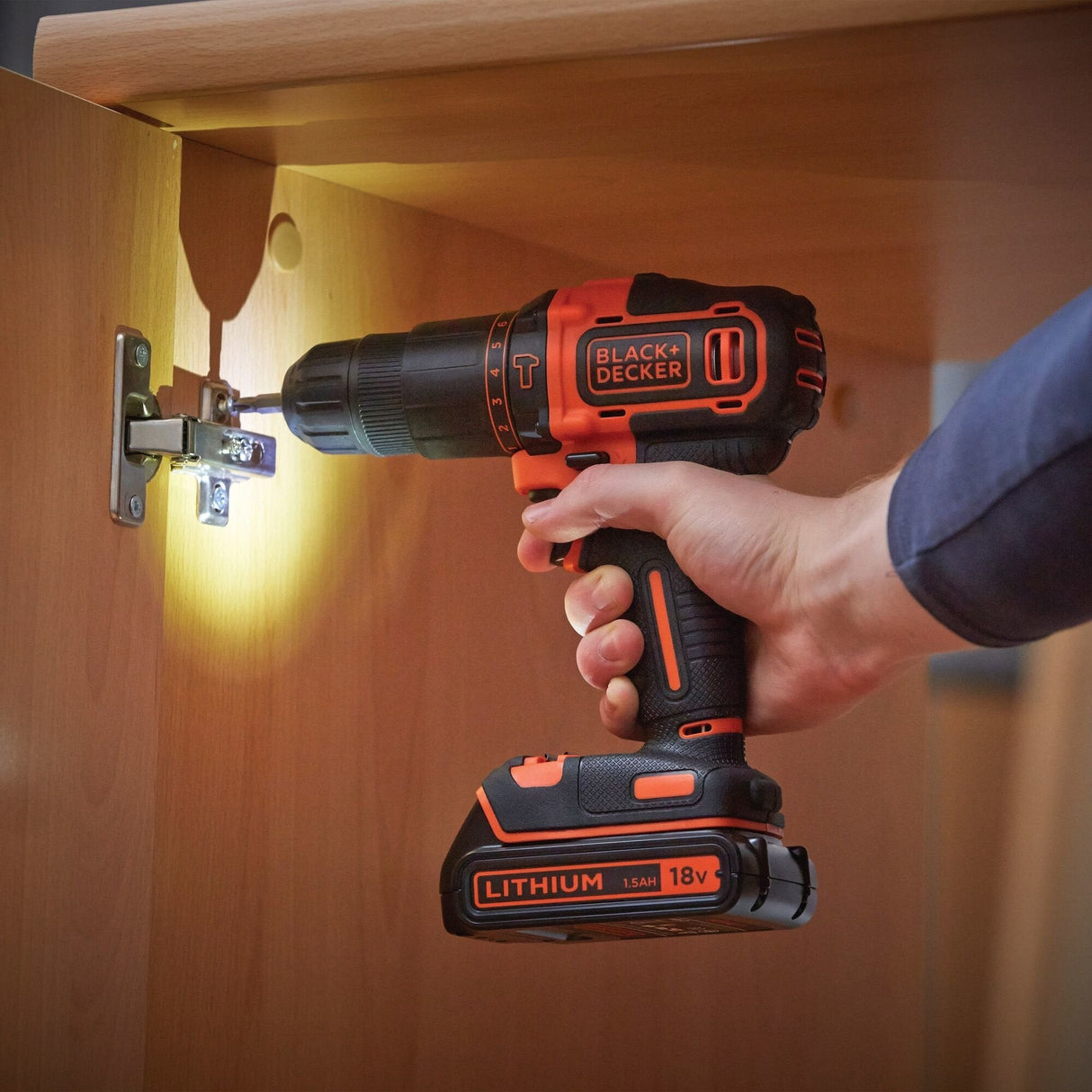 Taladro Percutor 18v Bdchd18kb-Qw Black+Decker