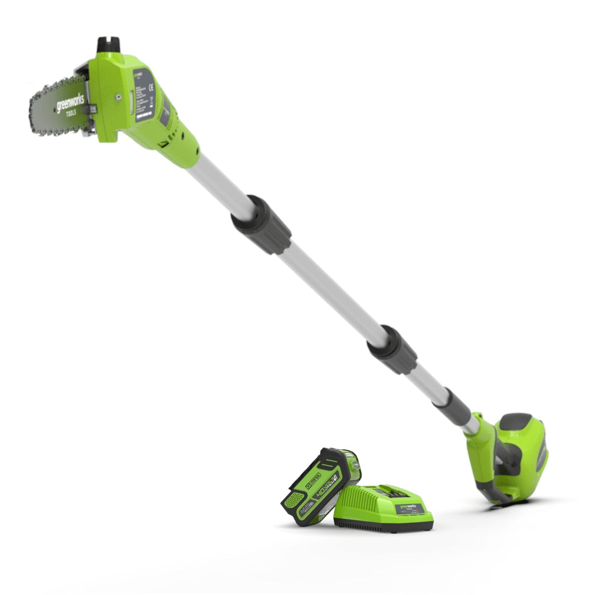 Sierra De Pértiga Y Cortasetos De Pértiga De 24 V Greenworks G24psh - 1303307