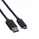 EAN 7630049619852 - ROLINE GREEN 11.44.9010-20 cable USB USB 3.2 Gen 1 (3.1 Gen 1) 0,5 m USB A USB C Negro imagen 3