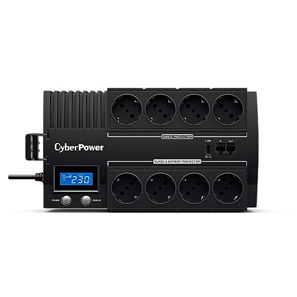 Sai Línea Interactiva Cyberpower Br1000elcd 1000va-600w 8 Salidas Formato Bloque