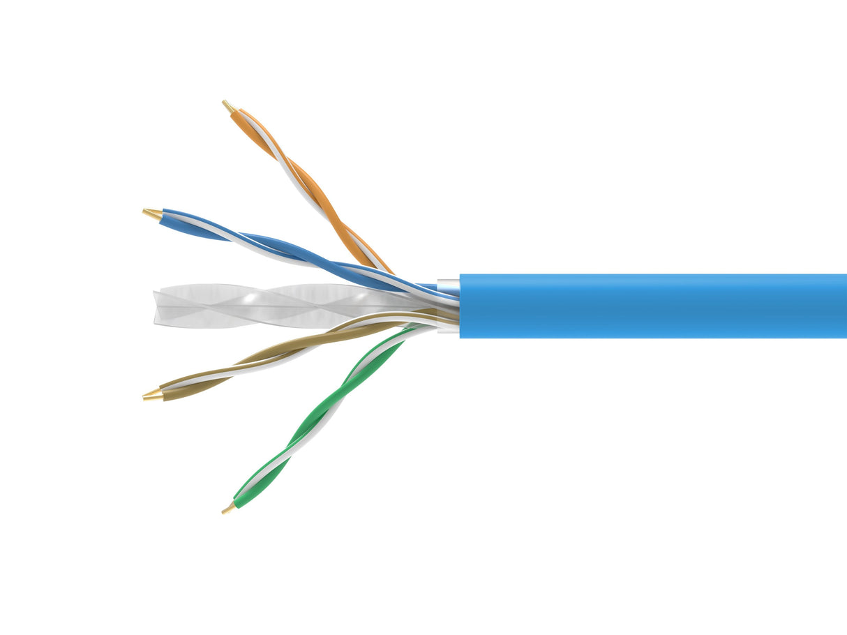 Bobina Equip Categoria 6a U/Utp 305m Dca Lszh Libre De Halogenos Color Azul