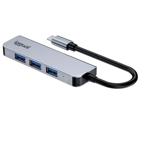 EAN 8435364319239 - iggual IGG319239 hub de interfaz USB 3.2 Gen 1 (3.1 Gen 1) Type-C 5000 Mbit/s Plata imagen 13