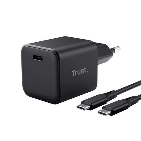 EAN 8713439260465 - Trust 26046 cargador de dispositivo móvil Universal Negro Corriente alterna Carga rápida Interior imagen 1