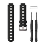Garmin Pasek Gumowy Na Nadgarstek - Seria Forerunner 735, 23x, 630 (Negro / Gris)