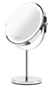 EAN 8055176402228 - Girmi BE02 espejo para maquillaje Independiente Alrededor Acero inoxidable imagen 1