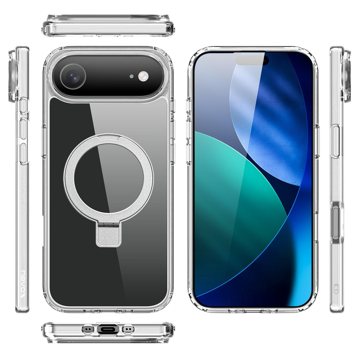 Nevox Styleshell Shockflex Iphone Air Kompatibel A Magsafe , Transparente