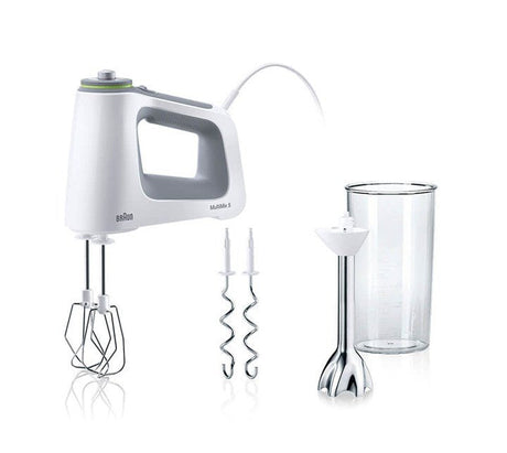 EAN 8021098773296 - Braun HM 5107 WH Batidora de mano 750 W Gris, Blanco imagen 1
