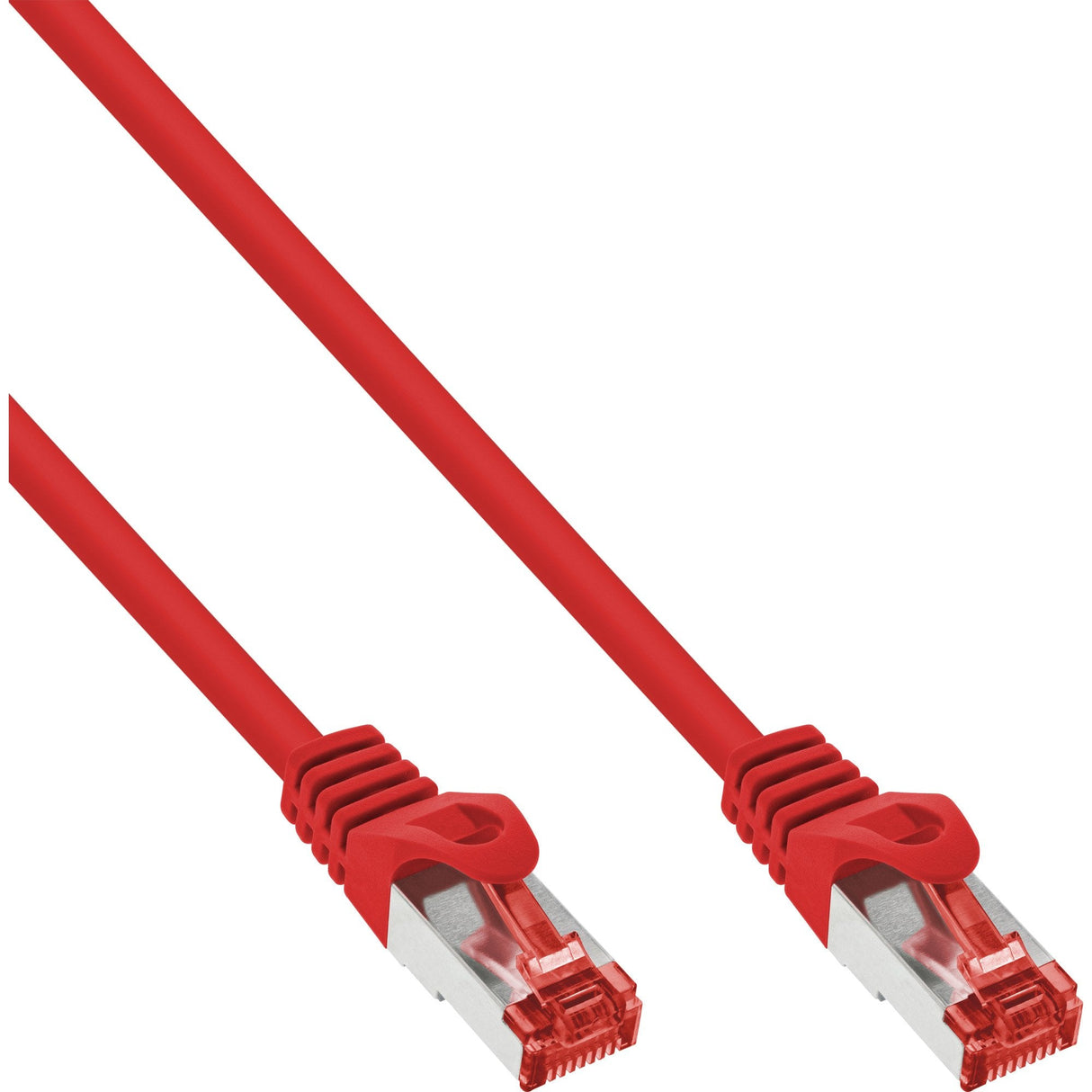Inline® Cable De Red S/Ftp Pimf Cat.6 250mhz Pvc Cobre Rojo 20m