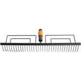 Fiskars Quikfit Rastrillo De Jardín Negro