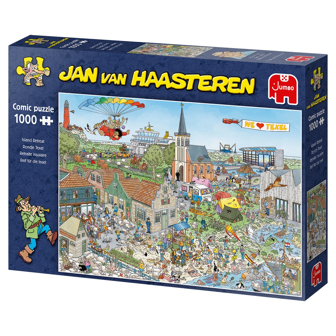 Jumbo Jan Van Haasteren Reif Para Die Insel 1000 Teile (20036)