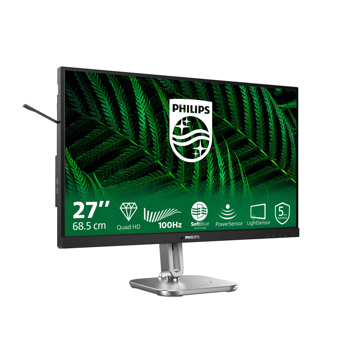 EAN 8721038001785 - Philips 5000 series 27B2G5500/00 pantalla para PC 68,6 cm (27") 2560 x 1440 Pixeles Quad HD LCD Antracita imagen 2