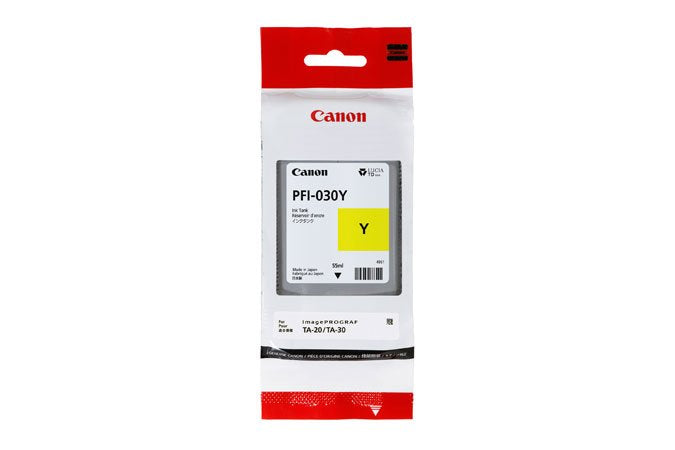 EAN 4549292132953 - Canon PFI-030Y cartucho de tinta 1 pieza(s) Original Amarillo imagen 1