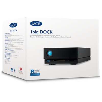 Lacie 1big Dock Usb-C 24tb Thunderbolt 3 Usb 3.0