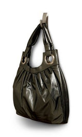 Gancho Metálico Con Reflejos Modernos, Mediano, Níquel Satinado, 1 Ud + 2 Tiras, Carga Máx 1,3 Kg