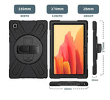 Estuff Samsung Galaxy Tab A7 10.4 26,4 Cm (10.4") Funda Negro