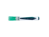 Nobo Caja De 10 Rotuladores Para Pizarra Blanca - Punta Redonda 3mm - Tinta Liquida - Nivel De Tinta - Color Verde