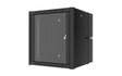 EAN 5715063210574 - Lanview RWP12U45BL-D armario rack 12U Bastidor de pared Negro imagen 1