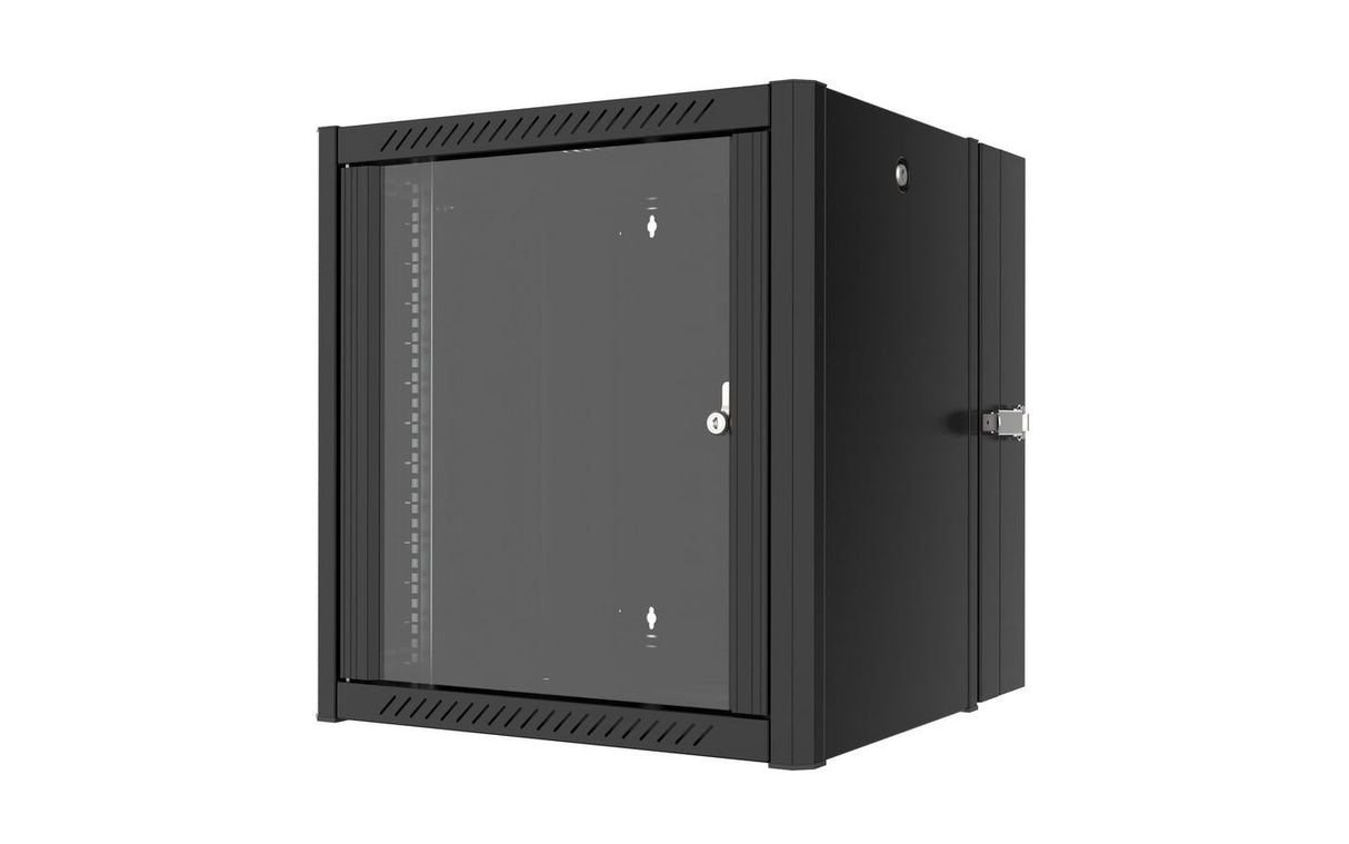 EAN 5715063210574 - Lanview RWP12U45BL-D armario rack 12U Bastidor de pared Negro imagen 1