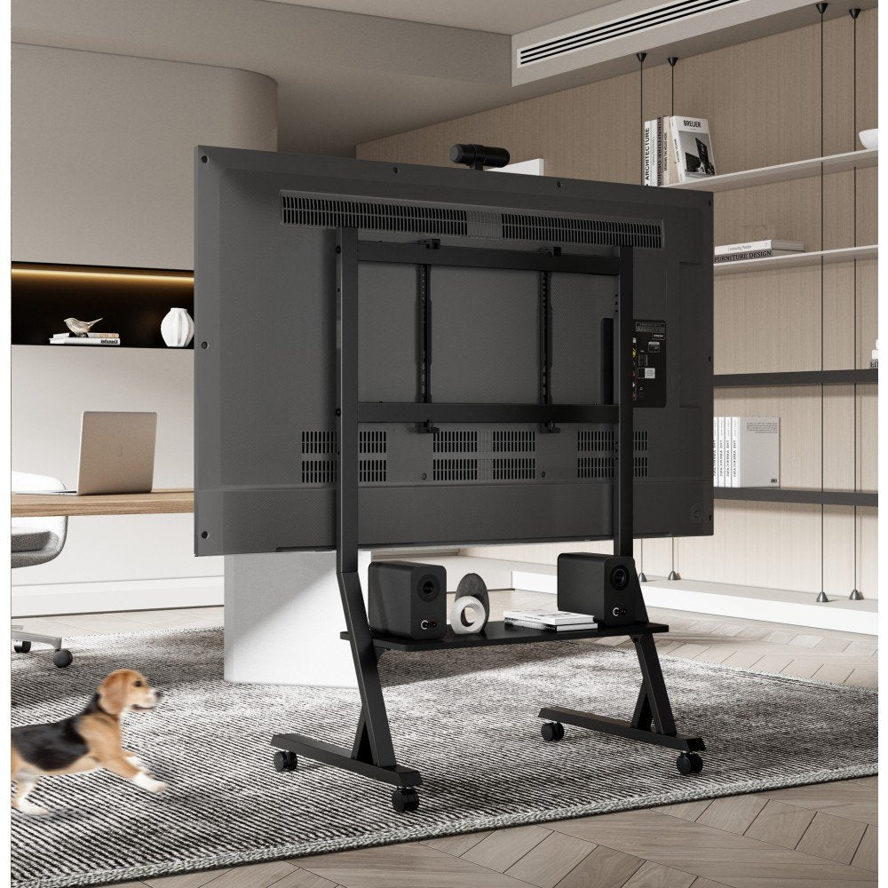 Soporte De Pie Techly Con Estante Para Tv Lcd Led Plasma De 45-90"