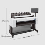 EAN 0193808346248 - HP Designjet T2600 36-in PostScript Multifunction Printer impresora de gran formato Inyección de tinta té imagen 15
